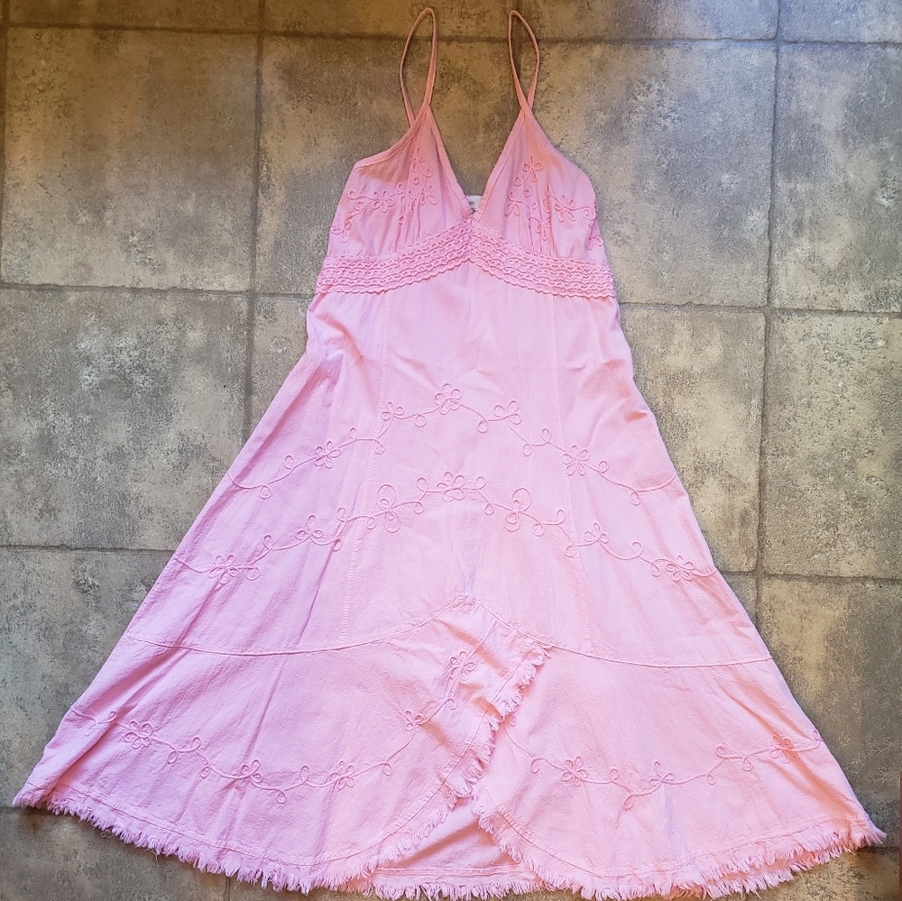Women's Giocam Pink Sundress - Size Large
